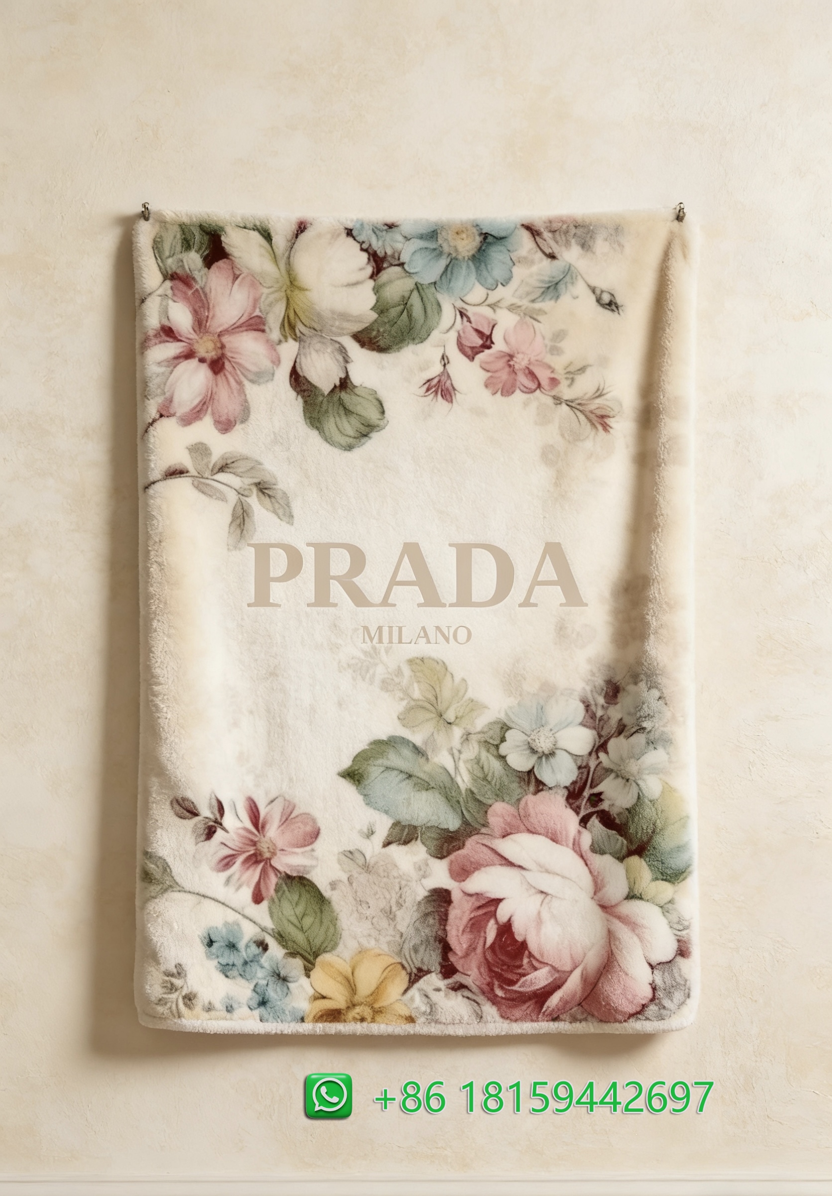 Prada Throw Blankets